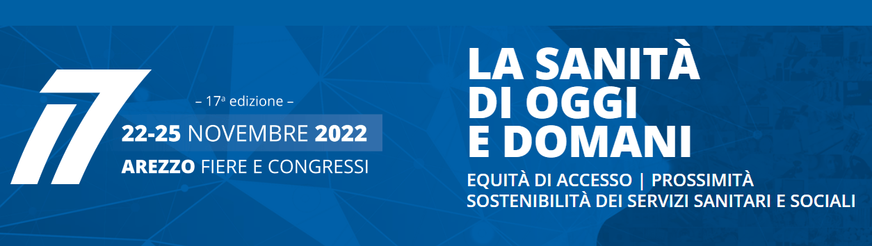 Banner evento Forum Sanità 2022