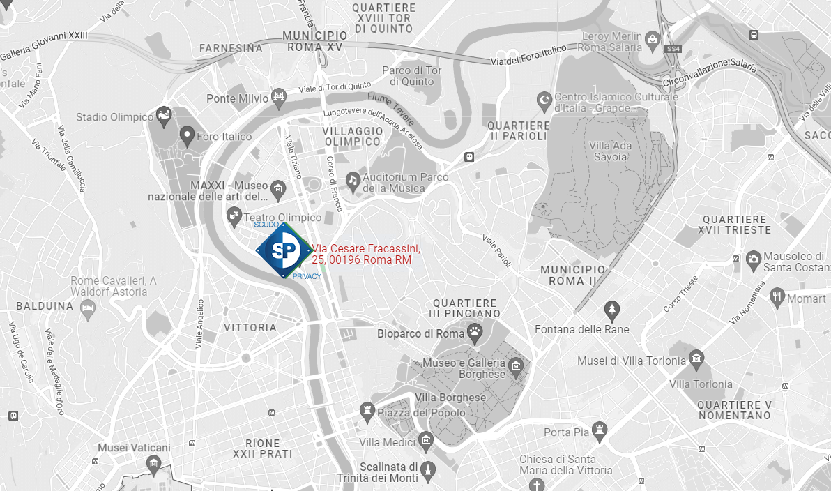 Mappa sede Scudo Privacy